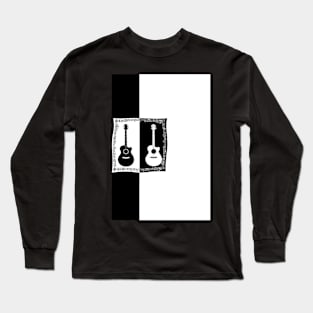 Elegant Guitar Long Sleeve T-Shirt